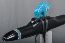 Nigerian Ebony Native American Flute, Minor, Mid A-4, #M34D